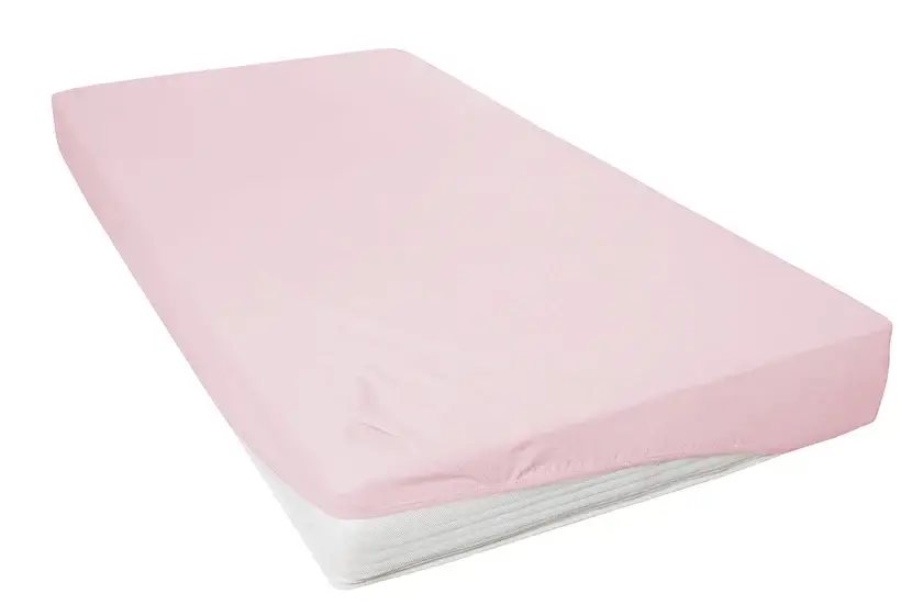 Sale Vario Spannbetttuch Teddy-Flausch 90-100 x 200 cm rose