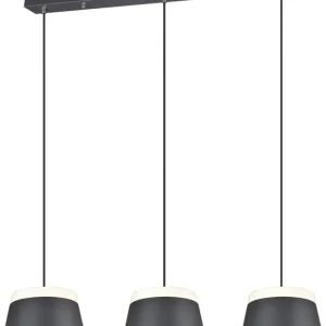 Baroness Pendelleuchte grau 308900642, B/H/T: 105 / 150 / 25 cm, Metall Rabatt