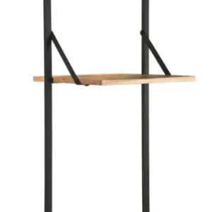 LED-Regal Leonie 30 x 90 cm Artisan-Eiche/schwarz Markenware