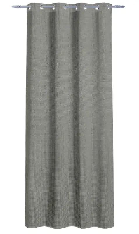 Ösenvorhang Space 2er Set, 140x245cm, silber, Polyester Günstig