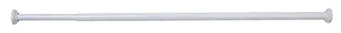 Duschstange Aluminium 125 - 220 cm ausziehbar/weiß Top-Angebot