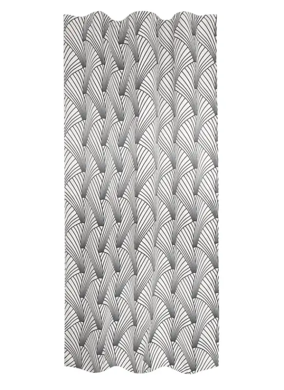 Top-Preis Kombivorhang Oslo 2er-Set 140 x 235 cm schwarz/weiß