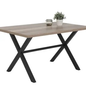 Nur Für Kurze Zeit Tisch Bonny Wildeiche Nachbildung 140 x 75 x 90 cm