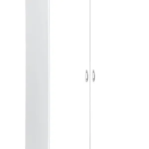 Kleiderschrank Base X Weiß Nachbildung ca. 80 x 170 x 52 cm Garantierte Lieferung