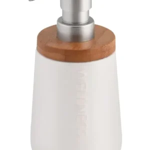 Seifenspender Bonja Wellness 8,5x17 cm weiß Dolomit Rabatt