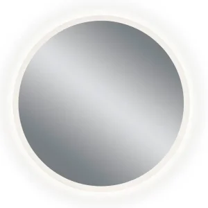 Schneller Versand LED-Wandspiegel Aura Ø 60 cm Spiegelglas