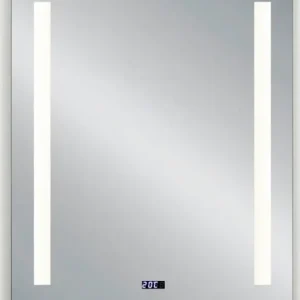 LED-Wandspiegel Ilonka 50 x 70 cm Spiegelglas Versand Am Gleichen Tag