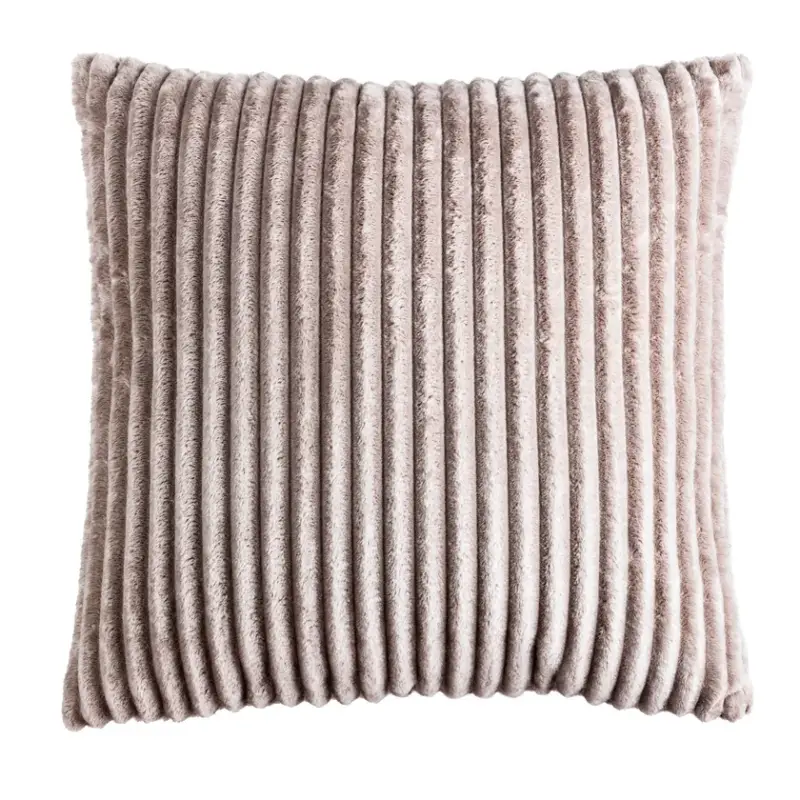 Dekokissen Prag 45 x 45 cm taupe Knallerangebot