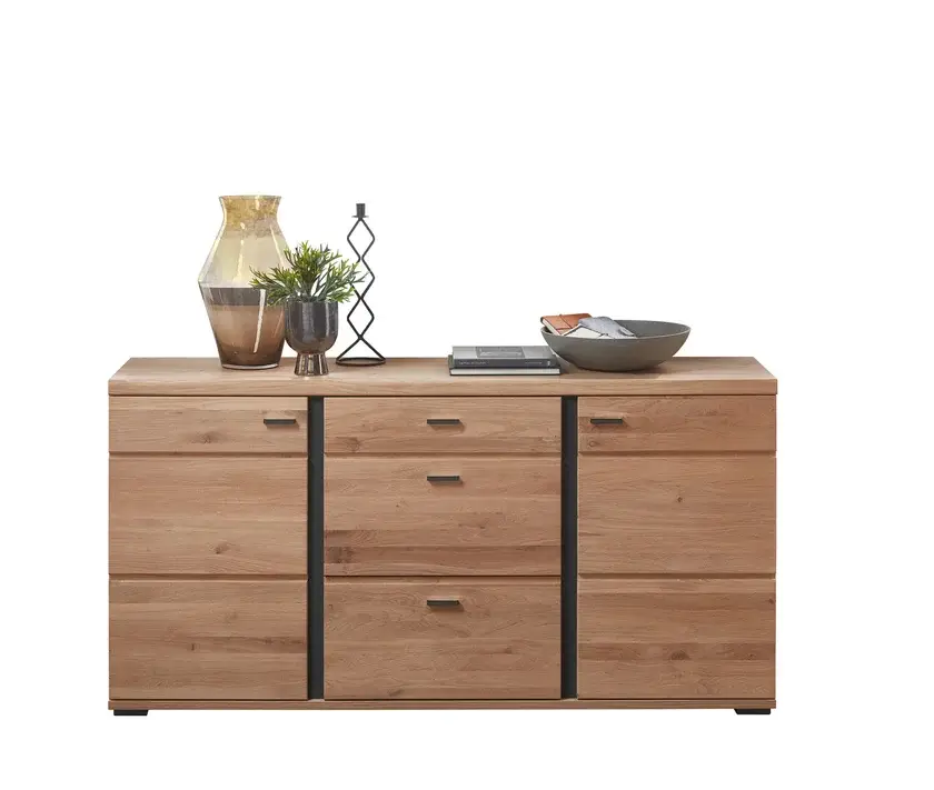 Sideboard Sonos II Front Altesche massiv gebürstet 170x86x42 cm Echt