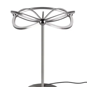 Charivari Tischleuchte, 521210107, grau, silber,D/H: 41/50 cm, Metall Schnäppchen