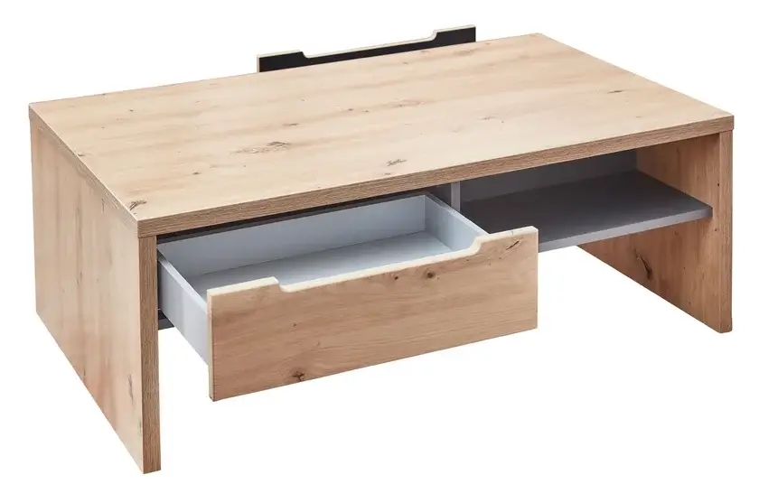 Couchtisch Memphis 110 x 65 cm Eiche Artisan Neu Im Sortiment