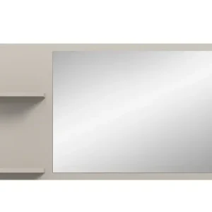 Wandspiegel Station 106 x 55 x 2 cm Kaschmir Neue Kollektion