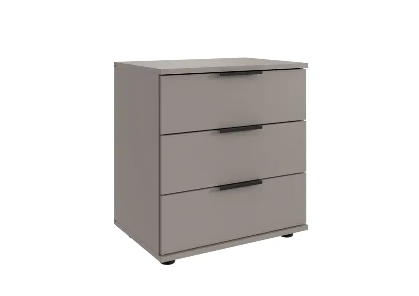Nachtkommode Easy Plus Black A 58 x 52 x 38 cm Saharagrau Top-Seller