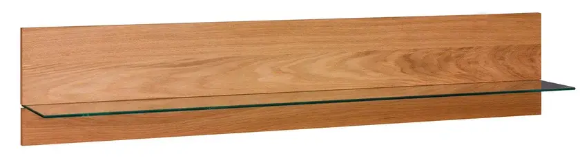 Wandboard Lola 163 x 31 cm Eiche teilmassiv furniert Top-Angebot