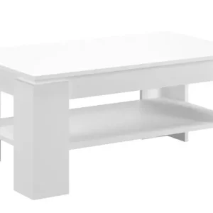 Abverkauf Couchtisch Titan Weiß 100x45x60 cm