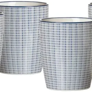 Mega-Angebot Ritzenhoff & Breker Kaffeebecher Royal Makoto 4er Set blau/weiß