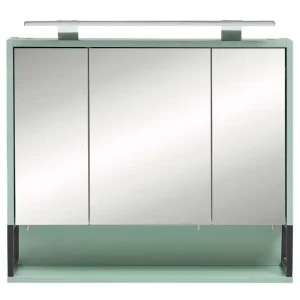 Bad Spiegelschrank 68 x 70 x 16 cm Mint Highlight