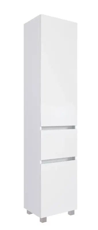 Abverkauf Hochschrank Baabe 40 x 180 cm Weiß matt