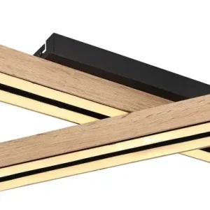 DORO Deckenlampe schwarz 416080WD7, B/H/T: 51,5 x 11 x 36,5 cm, Metall, Kunststoff Jetzt Bestellen
