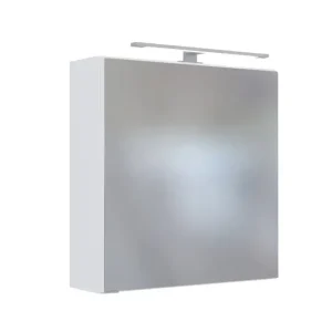 Online Kaufen Spiegelschrank Davos Spiegelfront Weiß/Korpus Weiß 60x64x20 cm