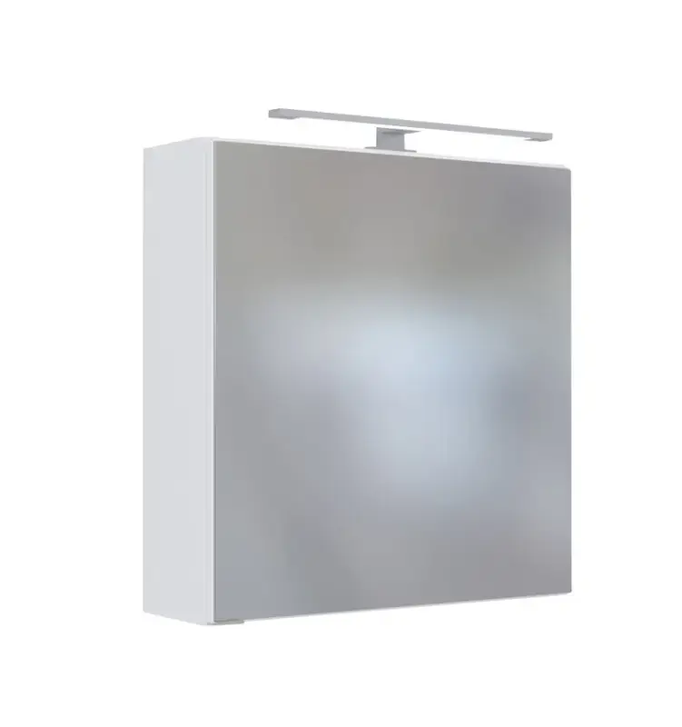 Online Kaufen Spiegelschrank Davos Spiegelfront Weiß/Korpus Weiß 60x64x20 cm