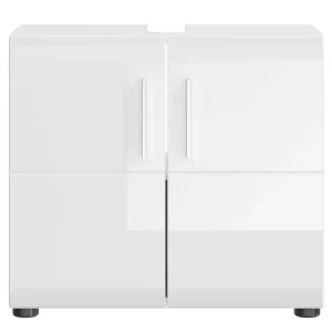 Waschbeckenunterschrank Ice Weiß 60x54x32 cm Schnäppchen