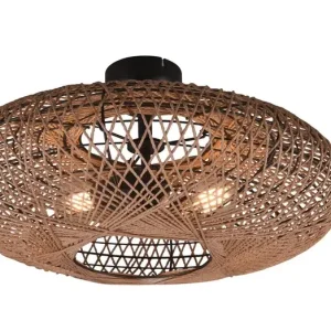 Super-Preis Hedda Deckenleuchte schwarz 612300236, D/H: 52/28 cm, Metall