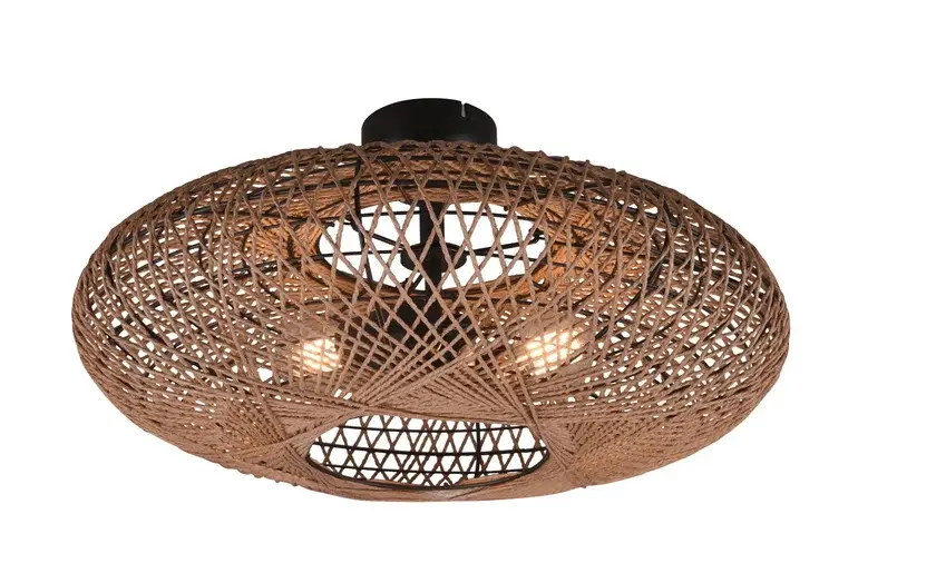 Super-Preis Hedda Deckenleuchte schwarz 612300236, D/H: 52/28 cm, Metall