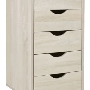 Nur Für Kurze Zeit Rollcontainer Aleg 33 x 64 cm Eiche Sonoma