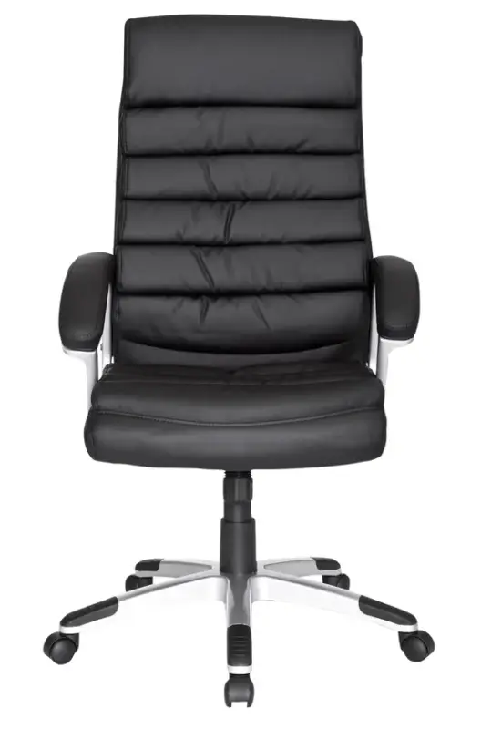 Knallerangebot Bürostuhl Lederlook schwarz 60 x 125 cm