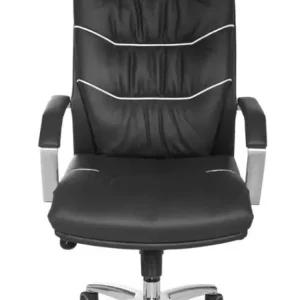 Neue Ware Chefsessel Levanger Leder schwarz