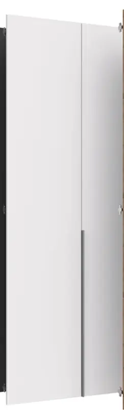 Neue Ware Drehtüren-Front Kira 2er Set 86 x 202 cm weiß