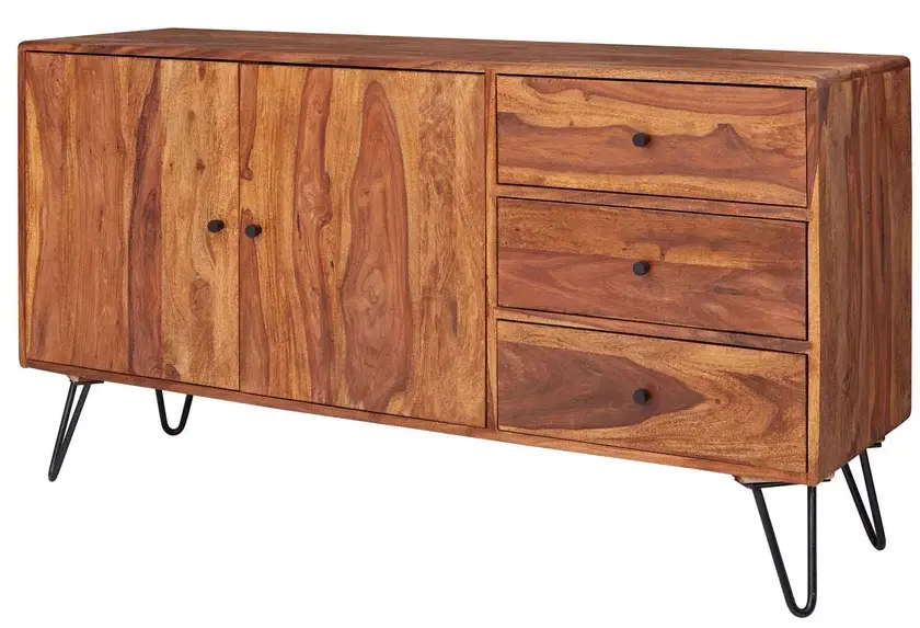 Sideboard Wexford Massivholz Sheesham Echt