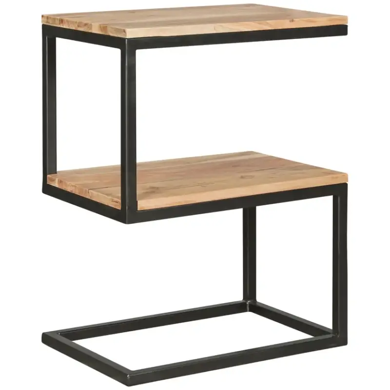 Beistelltisch Akola Metall Akazie Angebot