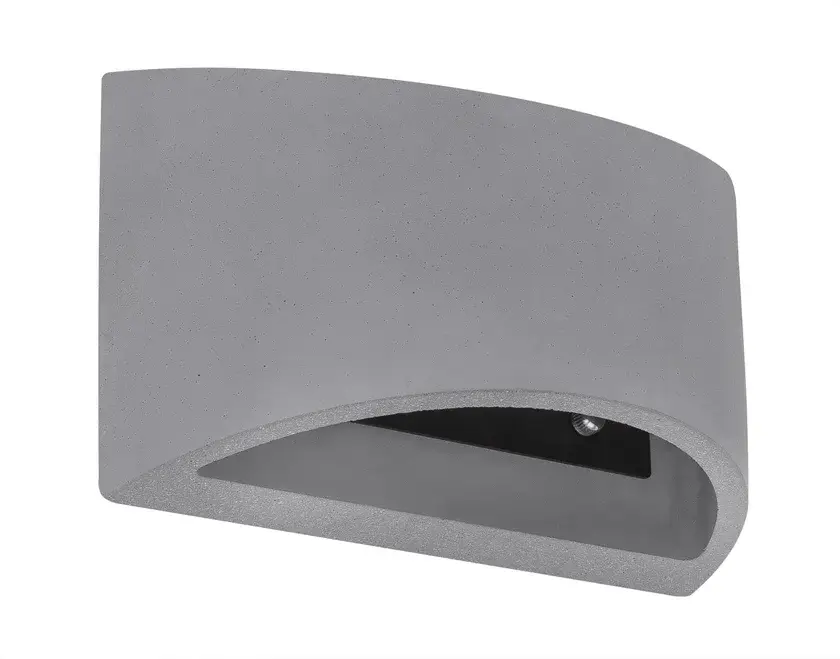 Sonderangebot GLOBO Retrofit Wandleuchte Timo 20x8,8 cm 12 cm grau
