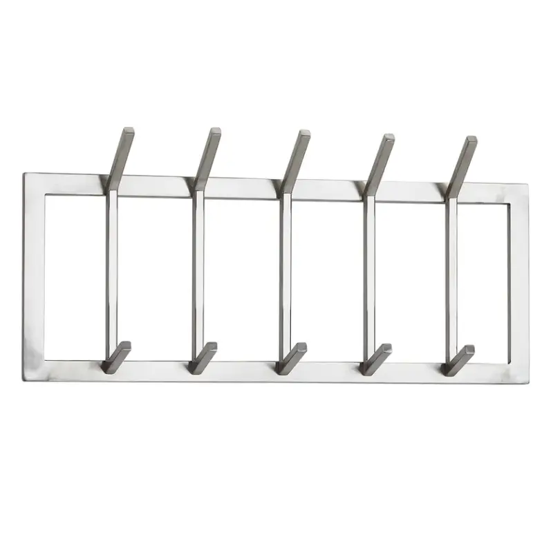 Garderobe 65 x 30 cm Silberfarbig Top-Seller