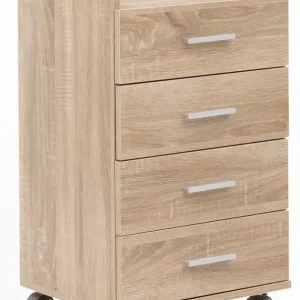 Top-Seller Rollcontainer Laredo Eiche Sonoma 4-zügig