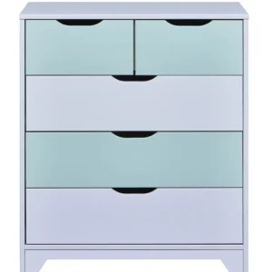 Direkt Vom Hersteller Kommode Kilian weiß/pastellgrün 82x92x40,3 cm