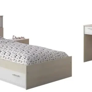 Preisknaller Parisot Kinderzimmer Charly 11 braun/weiß 4-teilig