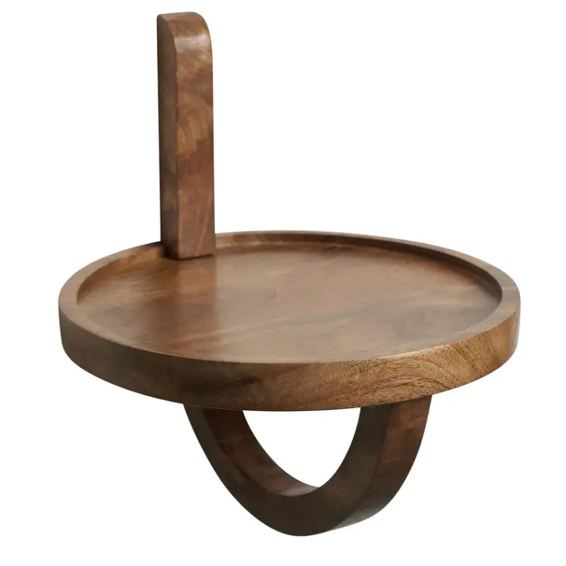 Wandregal 30x33x30 cm Massivholz Mango braun Solange Der Vorrat Reicht