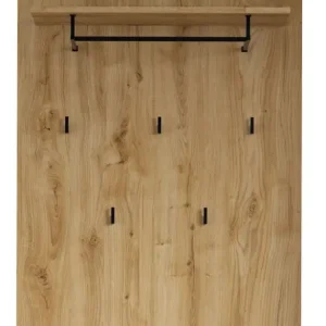Mega-Angebot Garderobenpaneel Blanshe 60 x 110 cm Dark Grey/Eiche Navarra