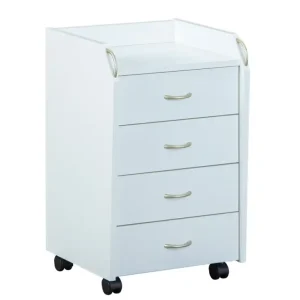 Top-Angebot Rollcontainer Ben 36 x 65 x 40 cm Weiß